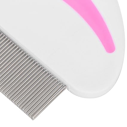 Lice Combs, Cat Flea Combs Portable Pet Flea Comb Save Space with Handle Hole Design for Remove Fleas for Pet