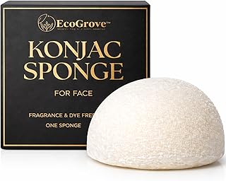Konjac Esponja facial, esponja exfoliante par...