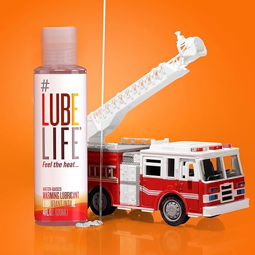 Miniatura 32 de LubeLife Lubricante de calentamiento a base de agua, cálida sensación de calor vigorizante, lubricante para hombres, mujeres y parejas, 8 onzas