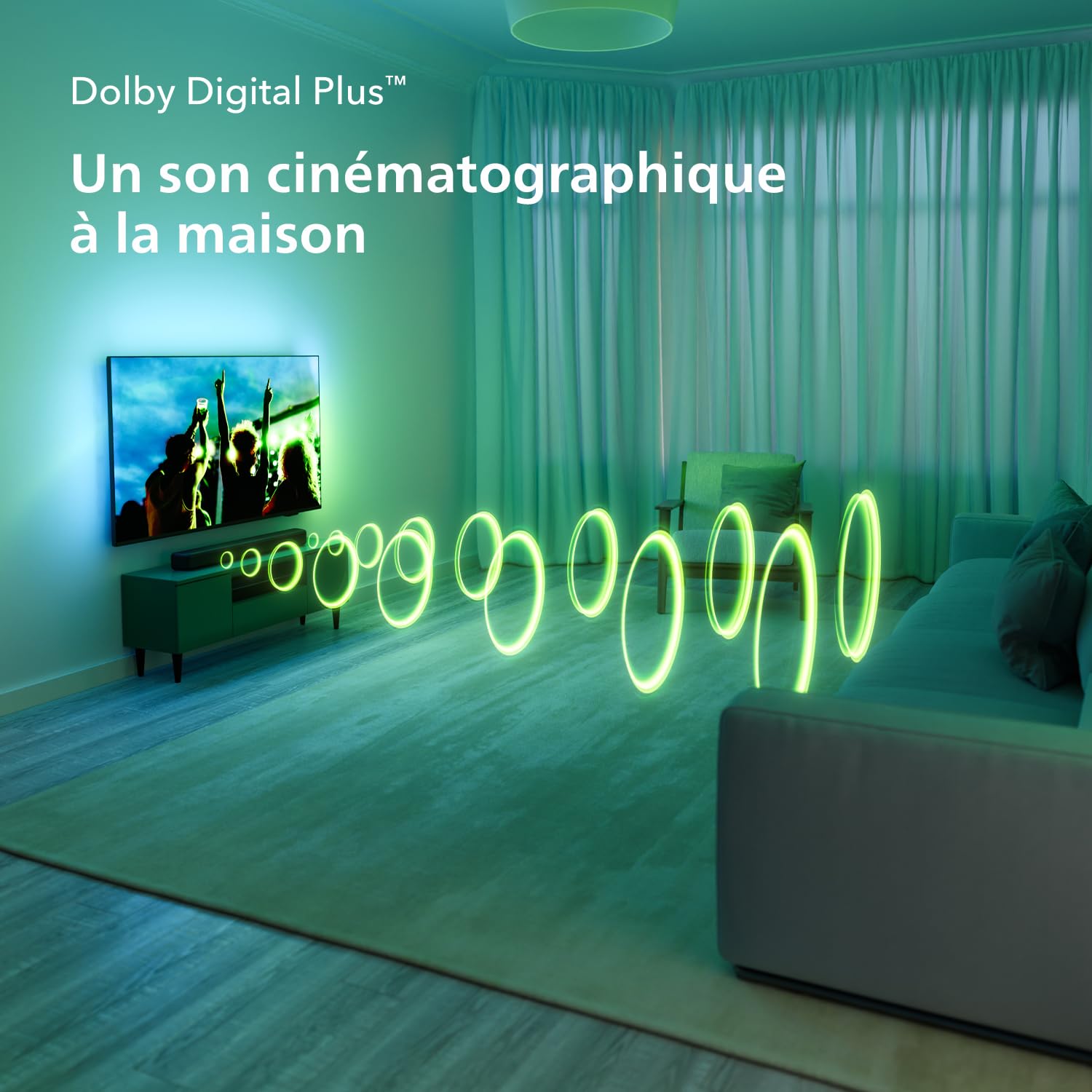 Philips TAB5109 Barre de Son 2.0