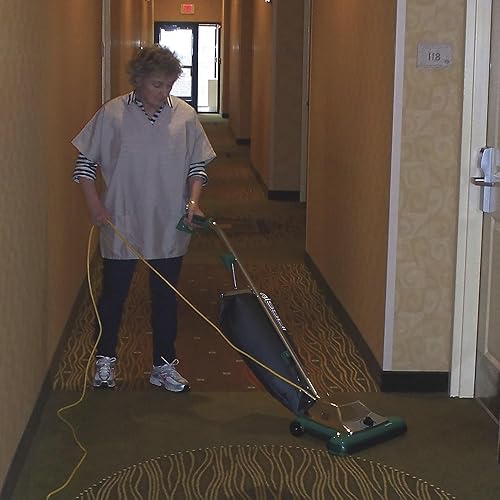 Miniatura 3 de Bissell BigGreen Commercial BG101DC ProCup - Aspiradora vertical con mango de agarre cómodo con imán, 870 W, 12 pulgadas de ancho de vacío