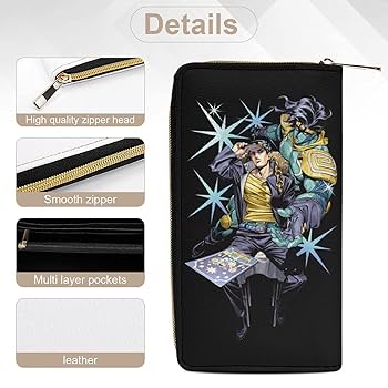 Ш【未使用】ジョジョ ラウンド長財布 ウェザー・R Amazon.co.jp: 財布 ジョジョの奇妙な冒険 空条承太郎 長財布