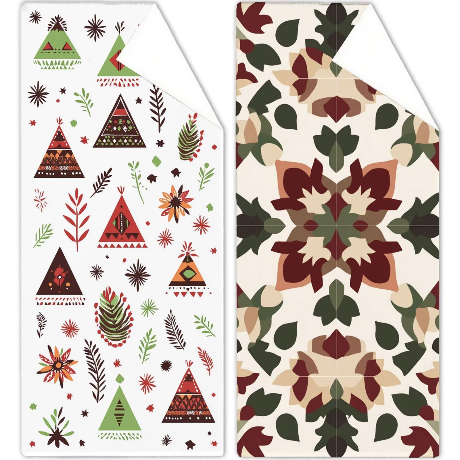 Toalla Playa Grande 90x200cm Geometría Toalla Microfibra Antiarena, Toallas Bano Bohemia Toallas Playa Secado Rapido Pareos Playas Mujer Ligera Absorbente Beach Towel para Gimnasio Viajes Sauna OC-469