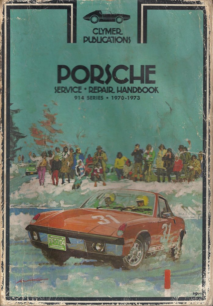 Clymer Service-Repair Handbook Porsche 914 Series 1970-1973