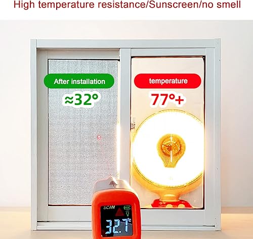 Miniatura 5 de Película de privacidad para ventana, película de protección solar anti UV, película opaca total para ventana, película aislante para techo solar,