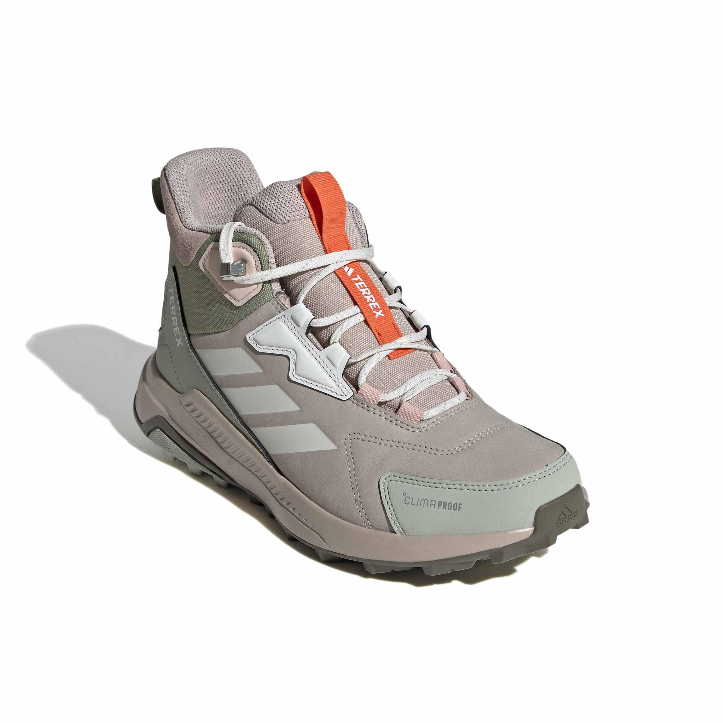 Adidas Donna Terrex Anylander Leather Mid Climaproof Scarpe da Trekking