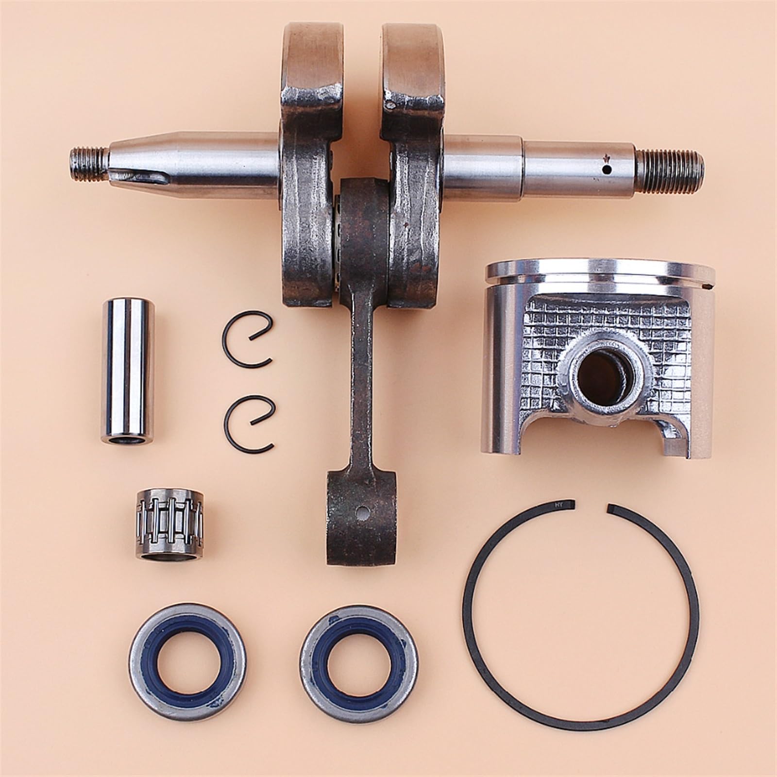 Peggylin One Color Crankshaft Crank Shaft Oil Seal 50Mm Piston Fit For Husqvarna 268 266 Chainsaw Engine Motor Parts Бензопила