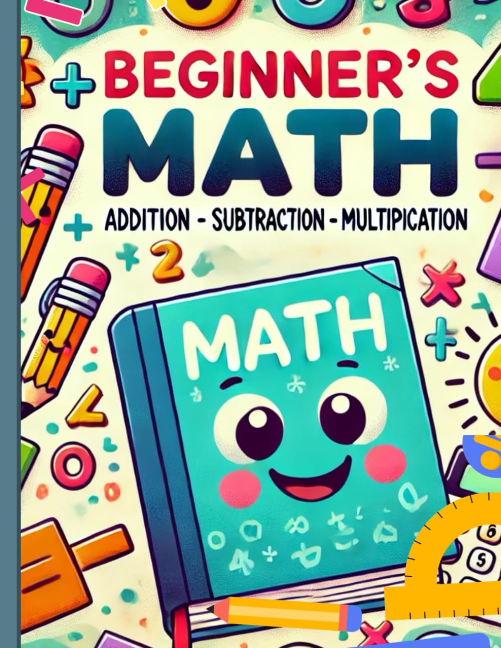 Beginner's Math: Easy Steps to Learn: Add, Subtract, Multiply, Divide