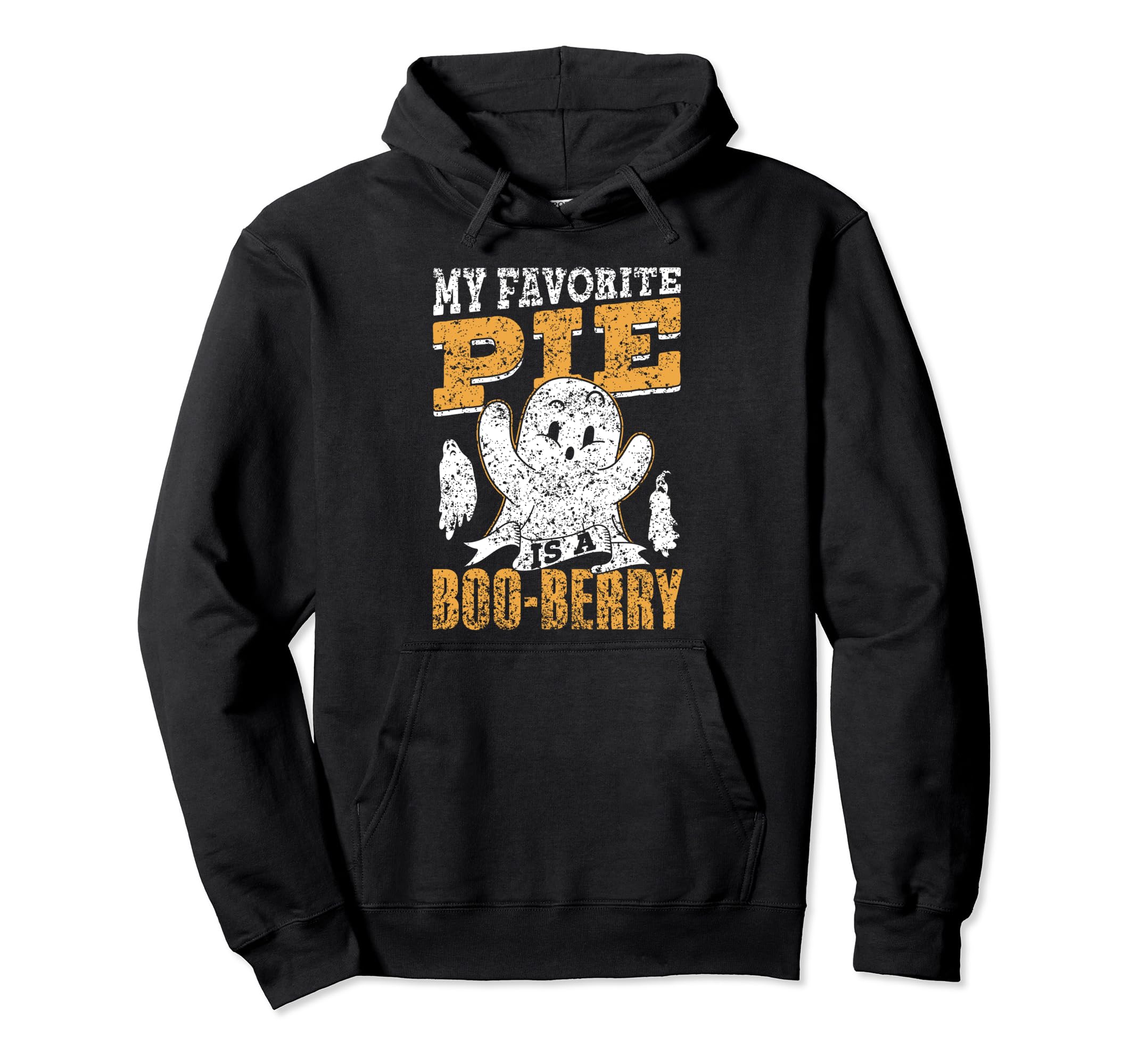 My Favorite Pie Is A Boo-Berry Ghost Halloween Cute Boo Pullover Hoodie