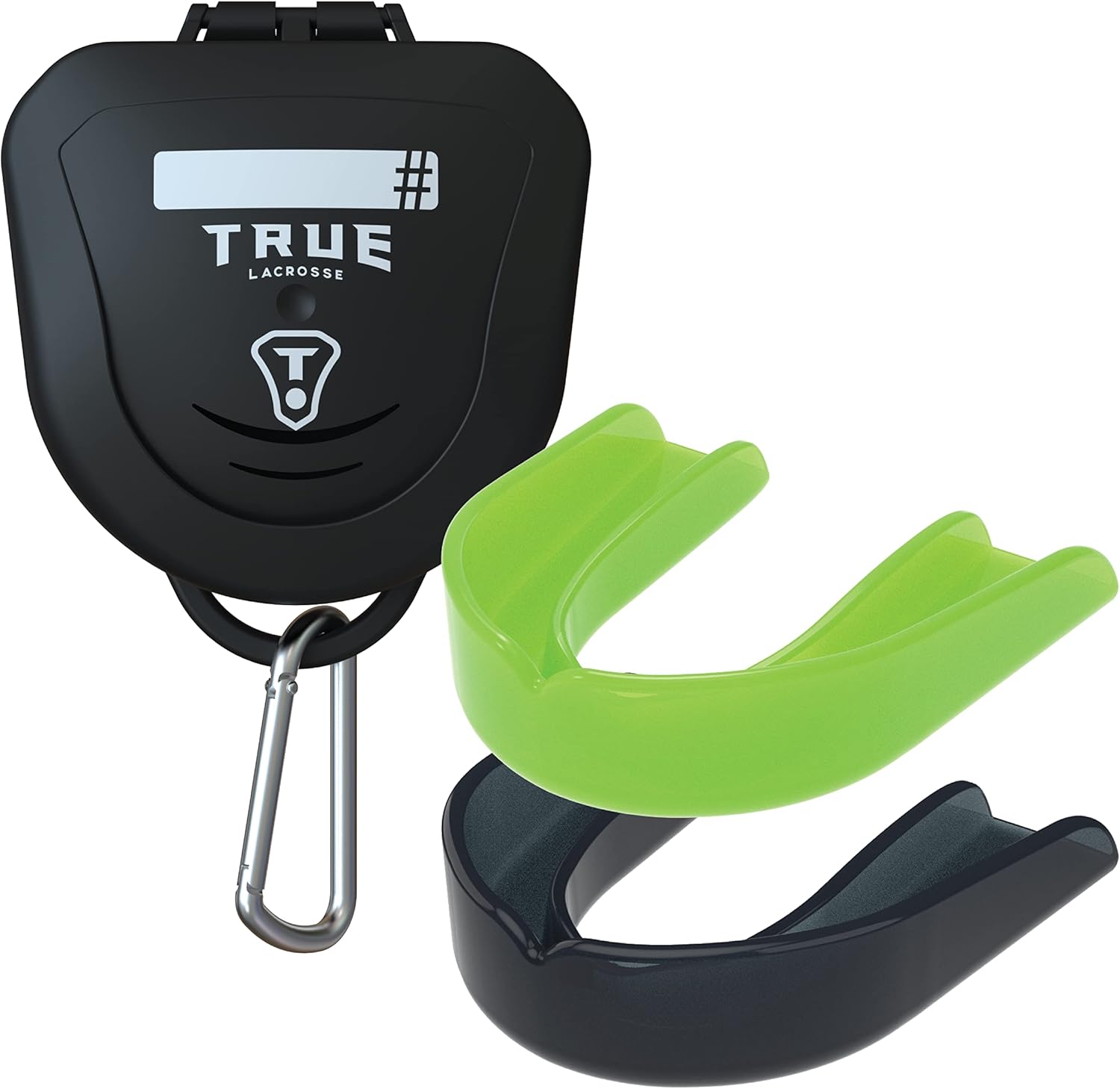 2 Pack True Lacrosse Mouth Guard, Game On Custom Fit