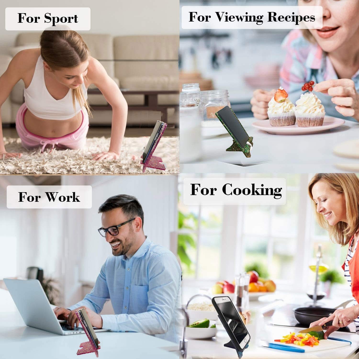 Silikonform Für Handy-Ständer Aus Epoxidharz | DIY Resin Gießform | Mit Ladeöffnung