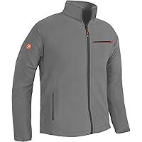 ACE Giacca in pile - giacca calda da uomo per l'outdoor - giacca da uomo senza cappuccio