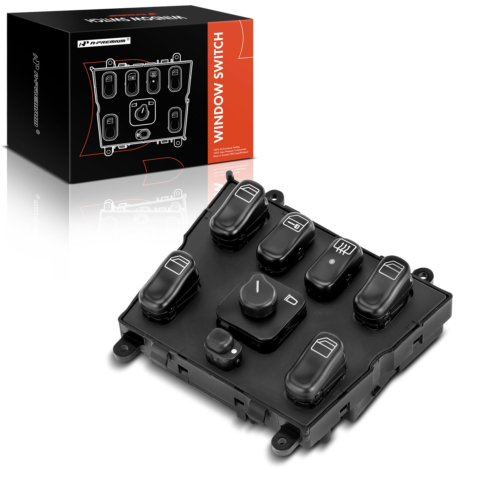 Ml320 Window Switch Replacement Mercedes Benz Black A Premium Power