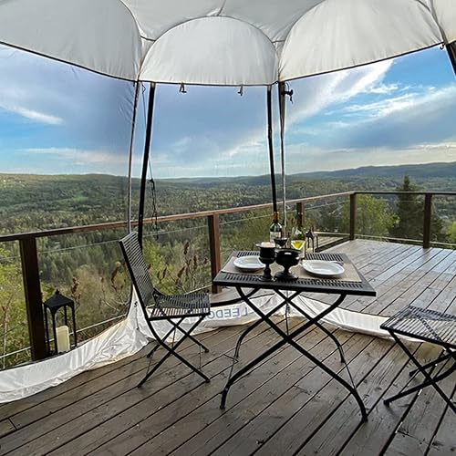 Miniatura 7 de LEEDOR Casa de pantalla desplegable, tienda de campaña para exteriores para 6-10-15 personas, sala de pantalla de campamento con bolsa de