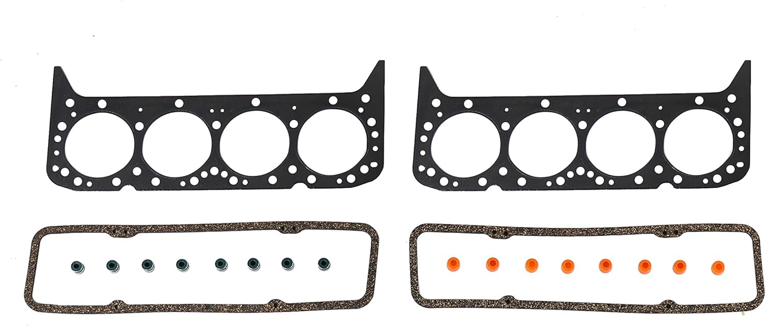 DNJ HGS3108 Head Gasket Set for 1981-1986 Avanti, Chevrolet, GMC, Oldsmobile, Pontiac Bonneville, C10, C10 Suburban 5.0L V8 16V OHV 305cid