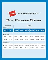 Vista 7 de Hanes Boys' Potty Trainer Underwear, Boxer Briefs Available, 6-Pack