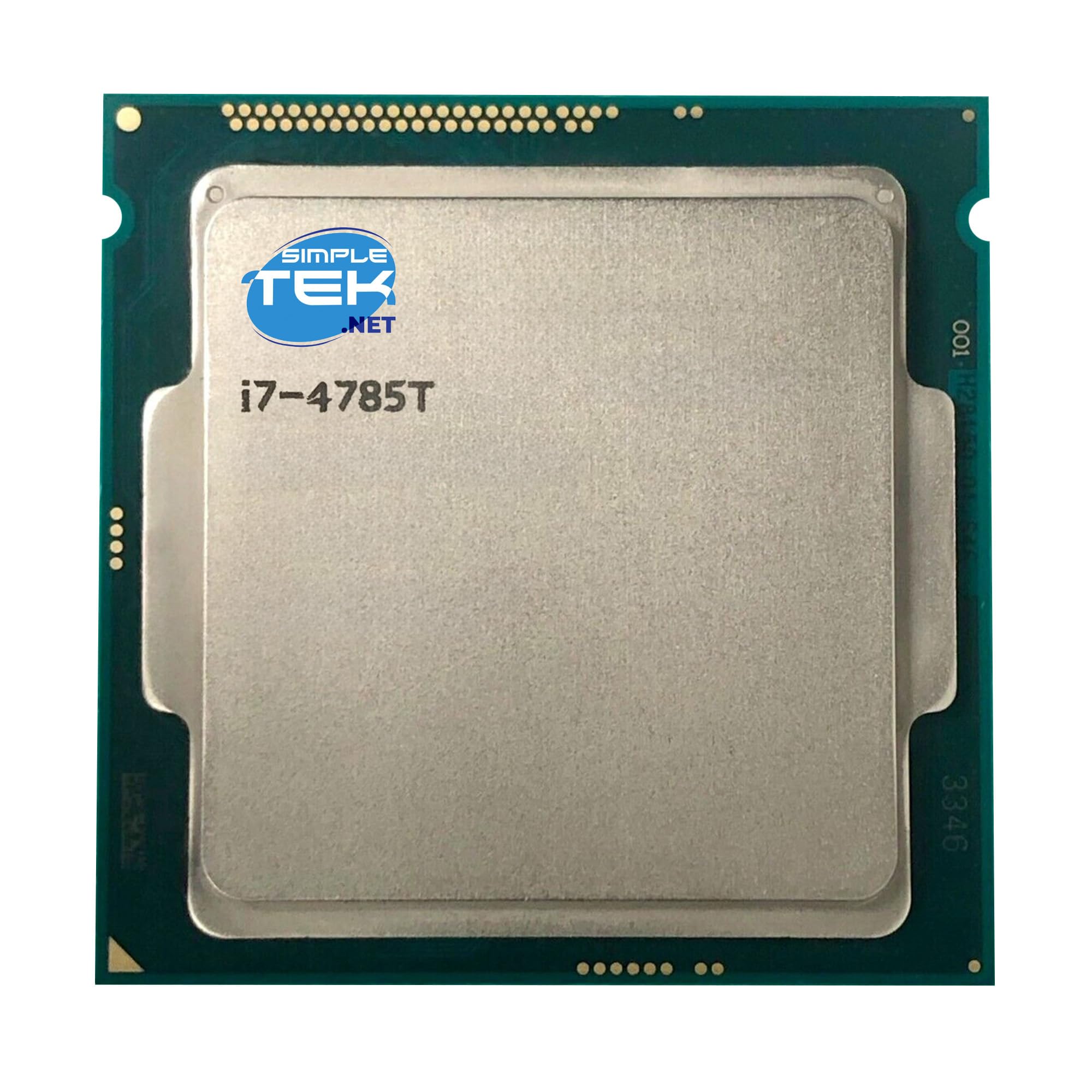 SIMPLETEK - CPU i7-4785T desktop 4C/8T - per socket LGA1150-4th gen | fino a 3,20 GHz - TDP 35W | basso consumo (Ricondizionato)