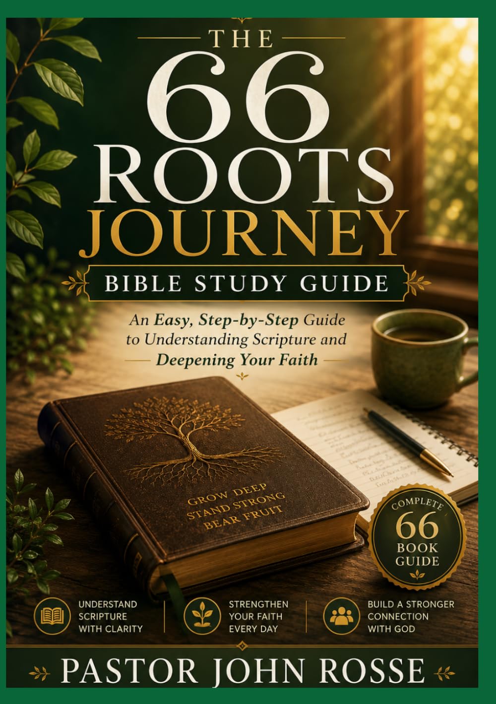 The 66 Roots Journey: Bible Study Guide: An Easy, Step-by-Step Guide to Understanding Scripture and Deepening Your Faith