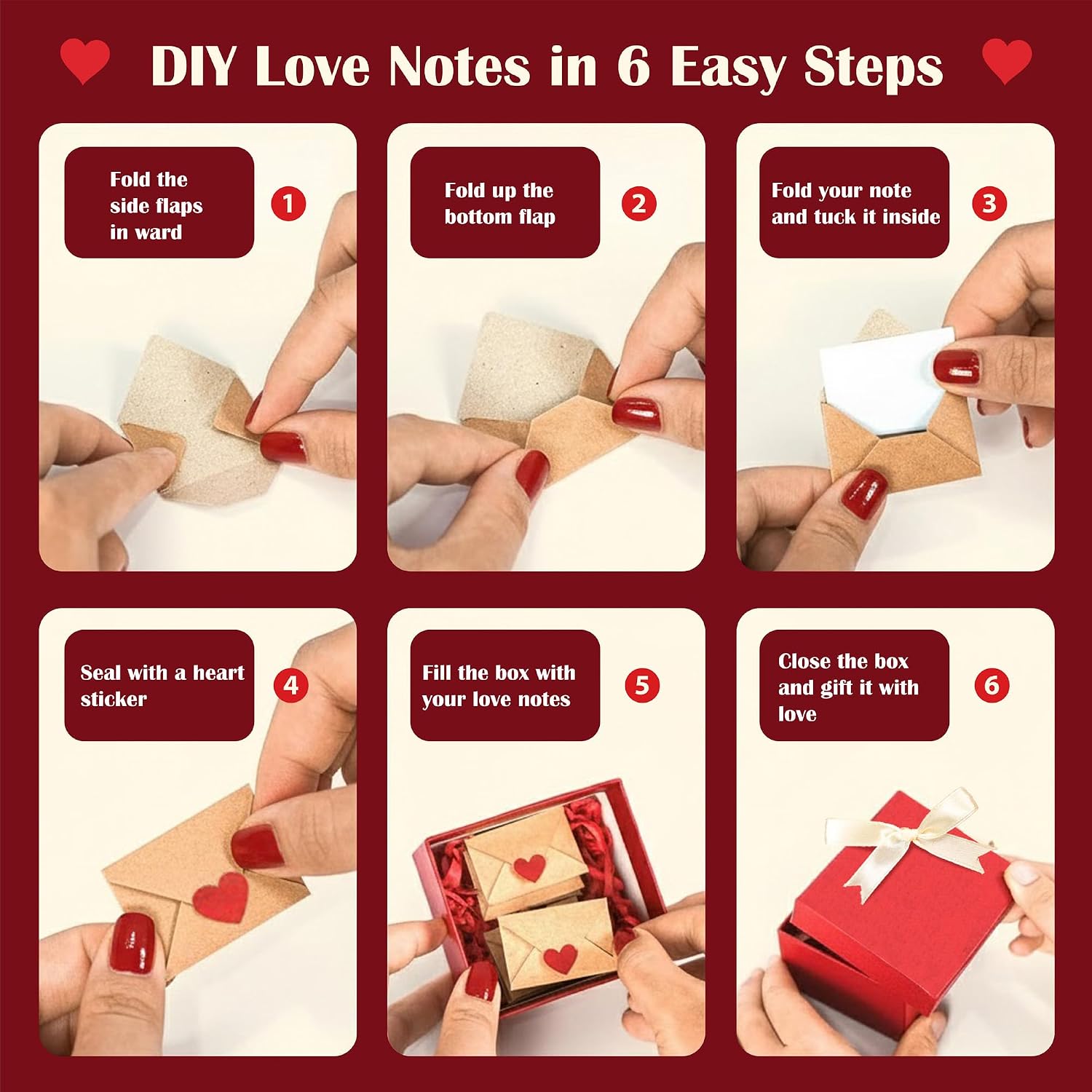 Blank I love you Cards and Envelopes – Mini Envelopes with Love Notes, Valentine’s Day Gifts, Love Card for Her, Valentine Gifts for Him, Valentine’s Day Craft, DIY Valentine Cards and I Love You Notes