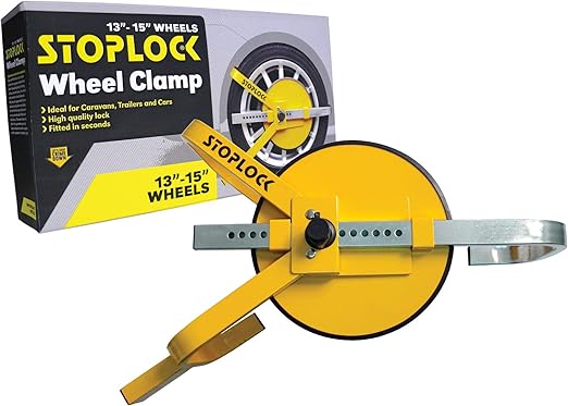 Anti-Theft Wheel Clamp for Car, Caravan 