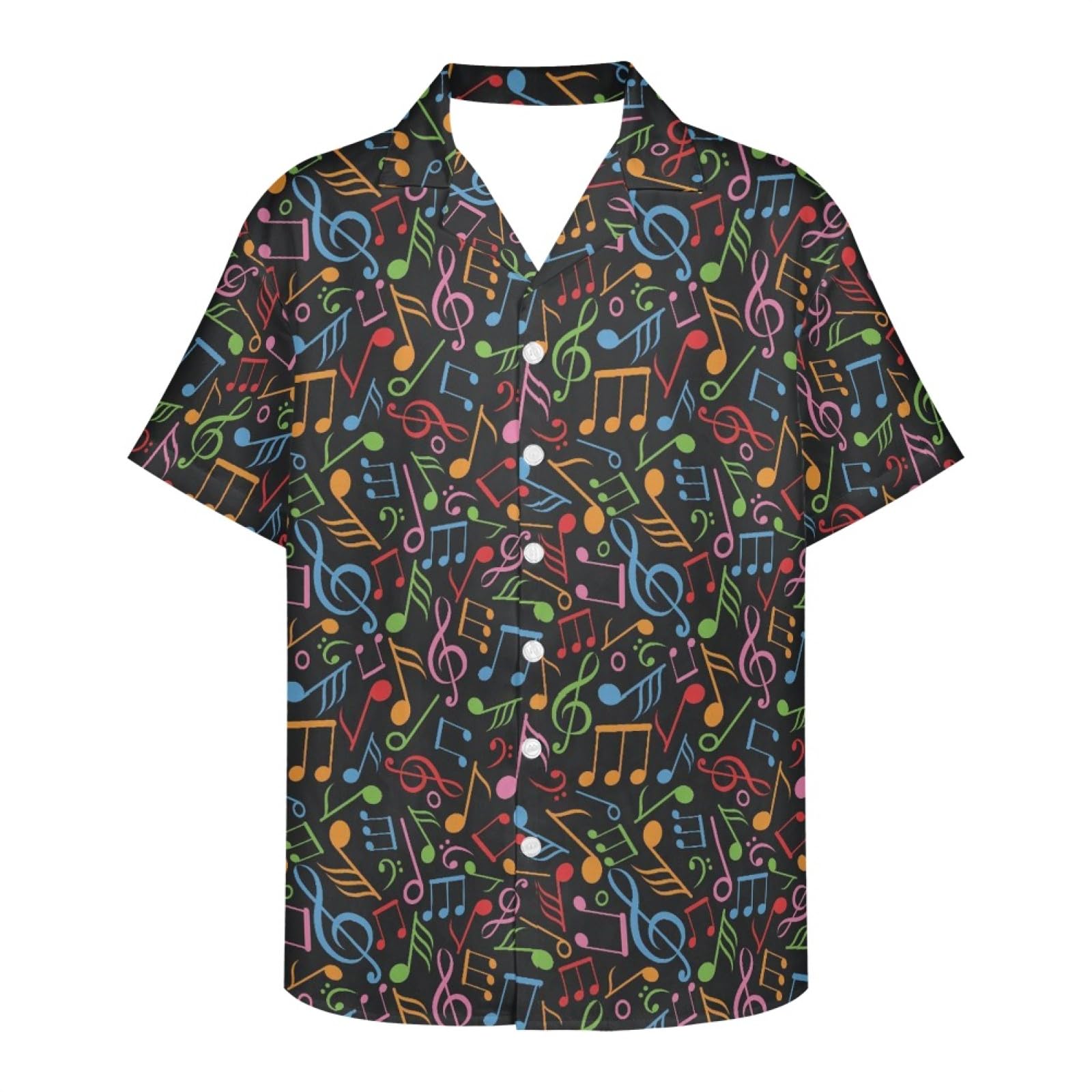 Wanyint Hawaii-Hemd für Herren, lässig, weich, Knopfleiste, normale Passform, kurzärmelig, Flanell, Strandhemden, Größe XXL bis 7XL