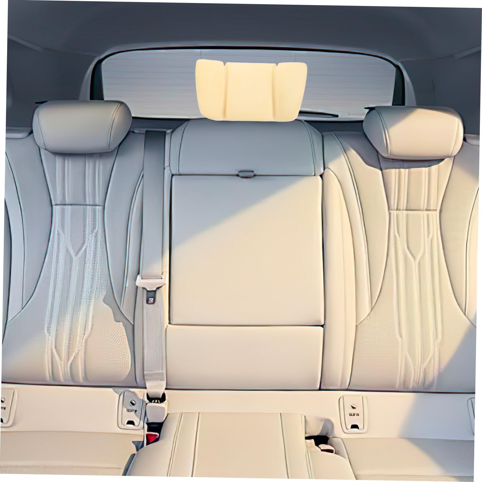 PLAFOPE Coussin Rembourrage Mousse Ergonomique pour Appuie-tête de Voiture avec Tube Fer Soudé de Remplacement pour Siège de Véhicule Utilitaire Confort Amélioré sans Housse