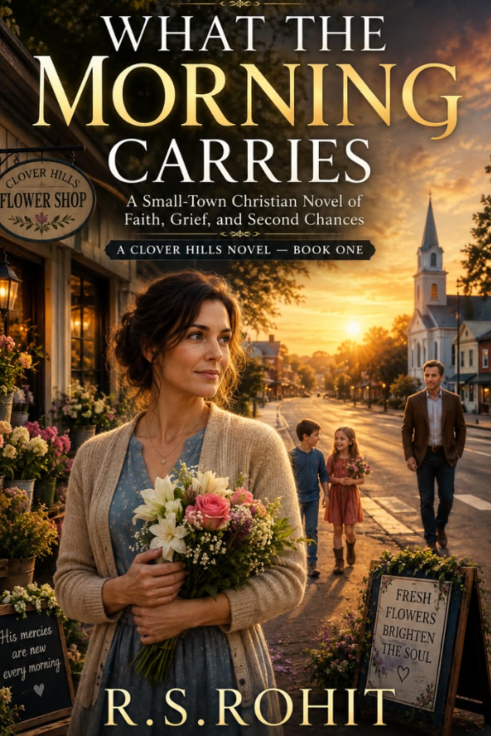 What the Morning Carries: A Small-Town Christian Novel of Faith, Grief, and Second Chances (A Clover Hills Novel)