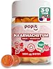 POP IT 60 Hair Gummy Bears - Sugar Free & Vegan Biotin Gummies - Hair Growth Agent - Biotin Gummy Bears with Zinc Selenium High Dose - Hair Gummies Hair Loss - Hair Growth Accelerate Women and Men