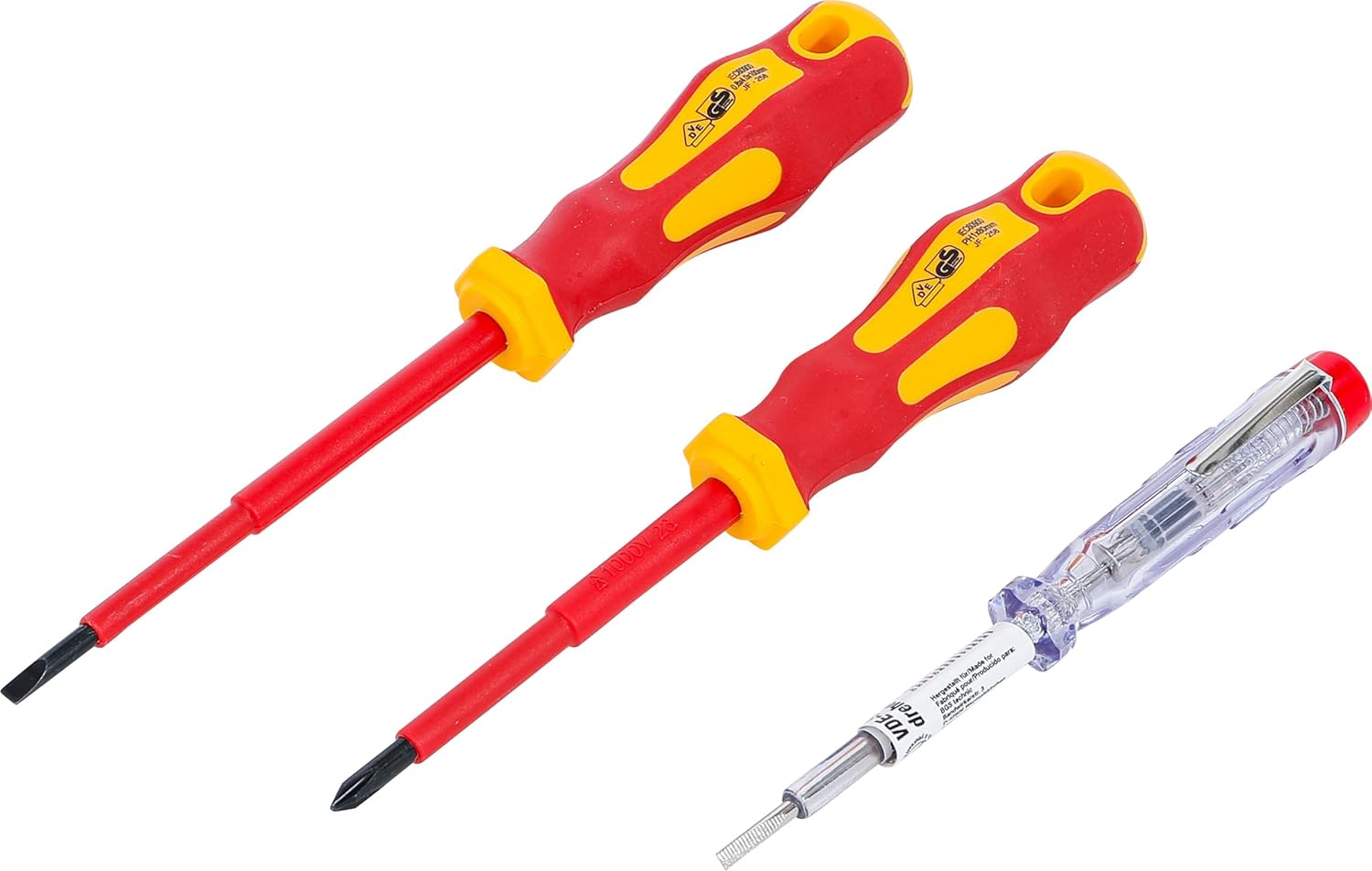 BGS Diy 35810 | VDE Screwdriver Set | 3 Pieces