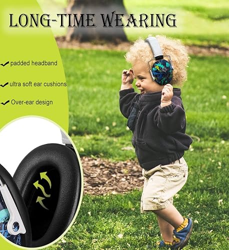 Miniatura 5 de PROHEAR 032 - Orejeras de seguridad para niños, 25 dB, reducción de ruido para niños, protectores auditivos ajustables para deportes eventos,