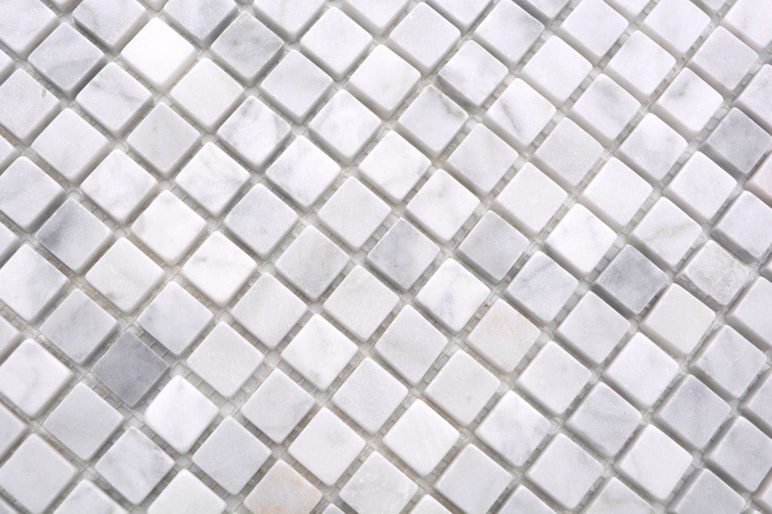 marmo mosaico pietra naturale mosaico marmo bianco opaco parete pavimento cucina bagno doccia
