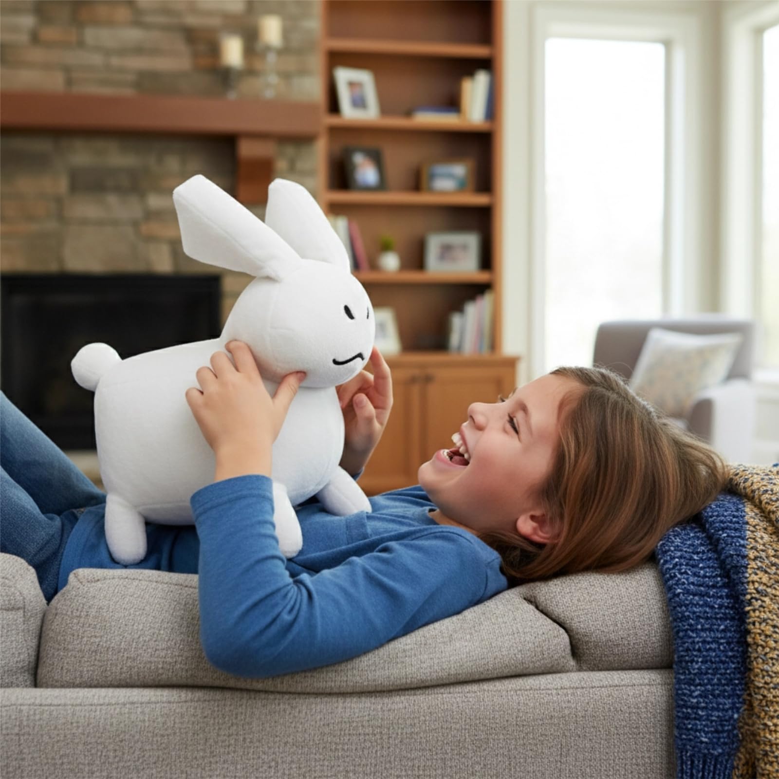 Peluche Gubby Adorable Et Douce – Peluche Câline Parfaite Pour Enfants, Garçons Et Filles, Idéal Cadeau Jouet Peluche Douce Enfant