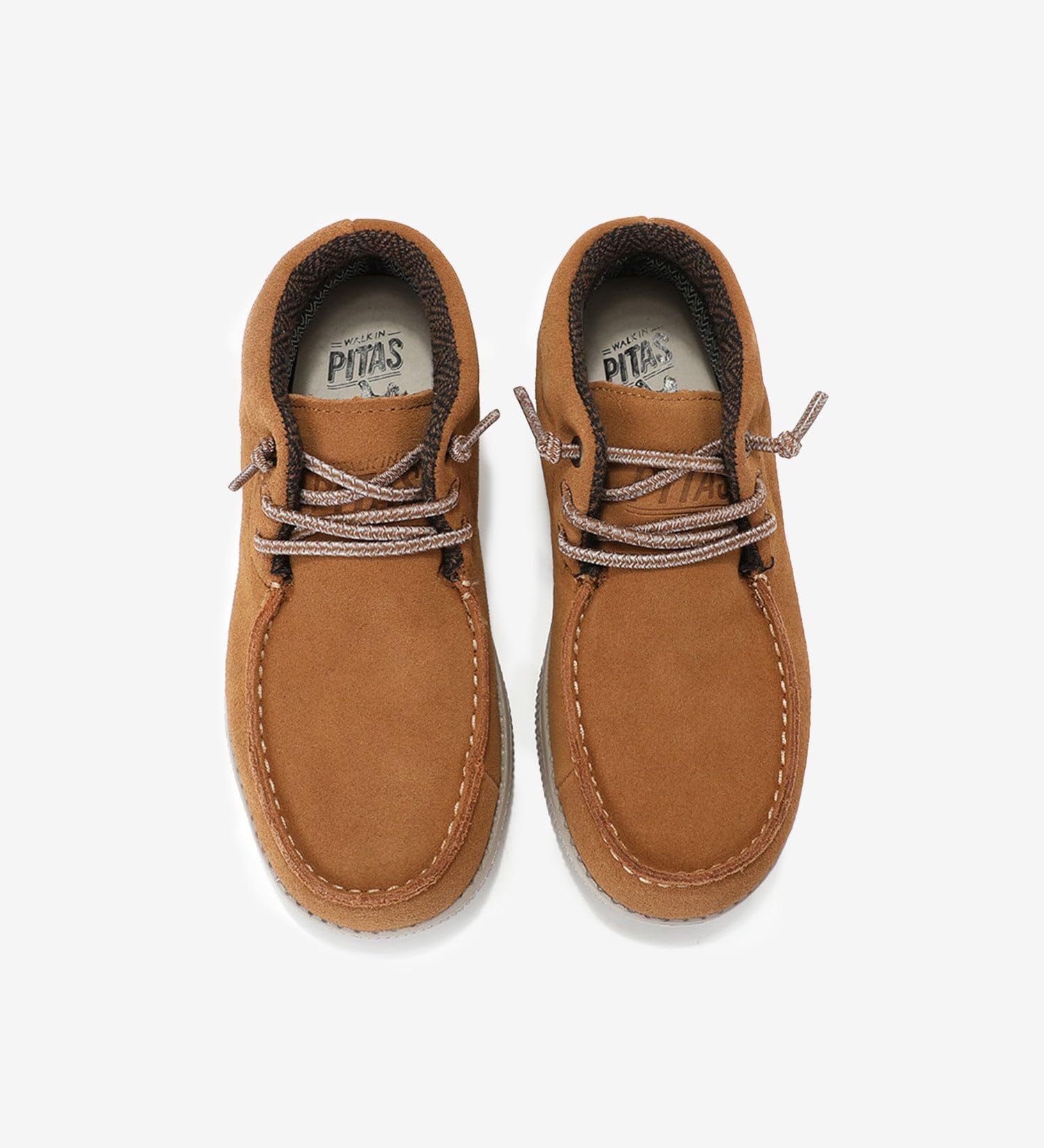 WALK IN PITAS | WP150 HIPROOF JR | Bota de Niño Casual | Botín de Serraje de Niños con Cordones | Bota Urbana Caña Baja | Calzado Cómodo de Niño | Zapatillas Casual Invierno Niño | Zapatos PITAS Niño