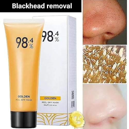 Miniatura 3 de KnjoFly Máscara blanqueadora antiarrugas, máscara despegable de lámina dorada, máscara para blanquear, máscara removedor de puntos negros, cuidado
