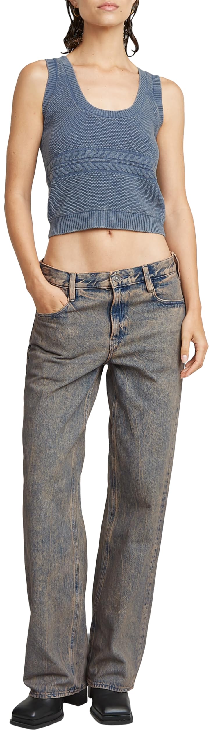 G-STAR Donna Judee Loose Low Waist Jeans