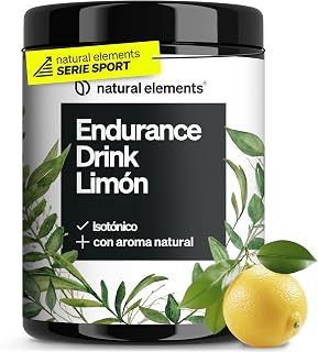 Endurance Drink Limón 600 g – Bebida isotónica en polvo con electrolitos (sodio, potasio, magnesio, calcio) – Hidratación y energía para deporte – Veg