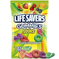 Vista 1 de Bolsa de caramelos de gomitas agrias Life Savers, 7 onzas (Paquete de 1)