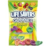 Life Savers Sours Gummies Candy Bag, 7 ounce (Pack of 1)