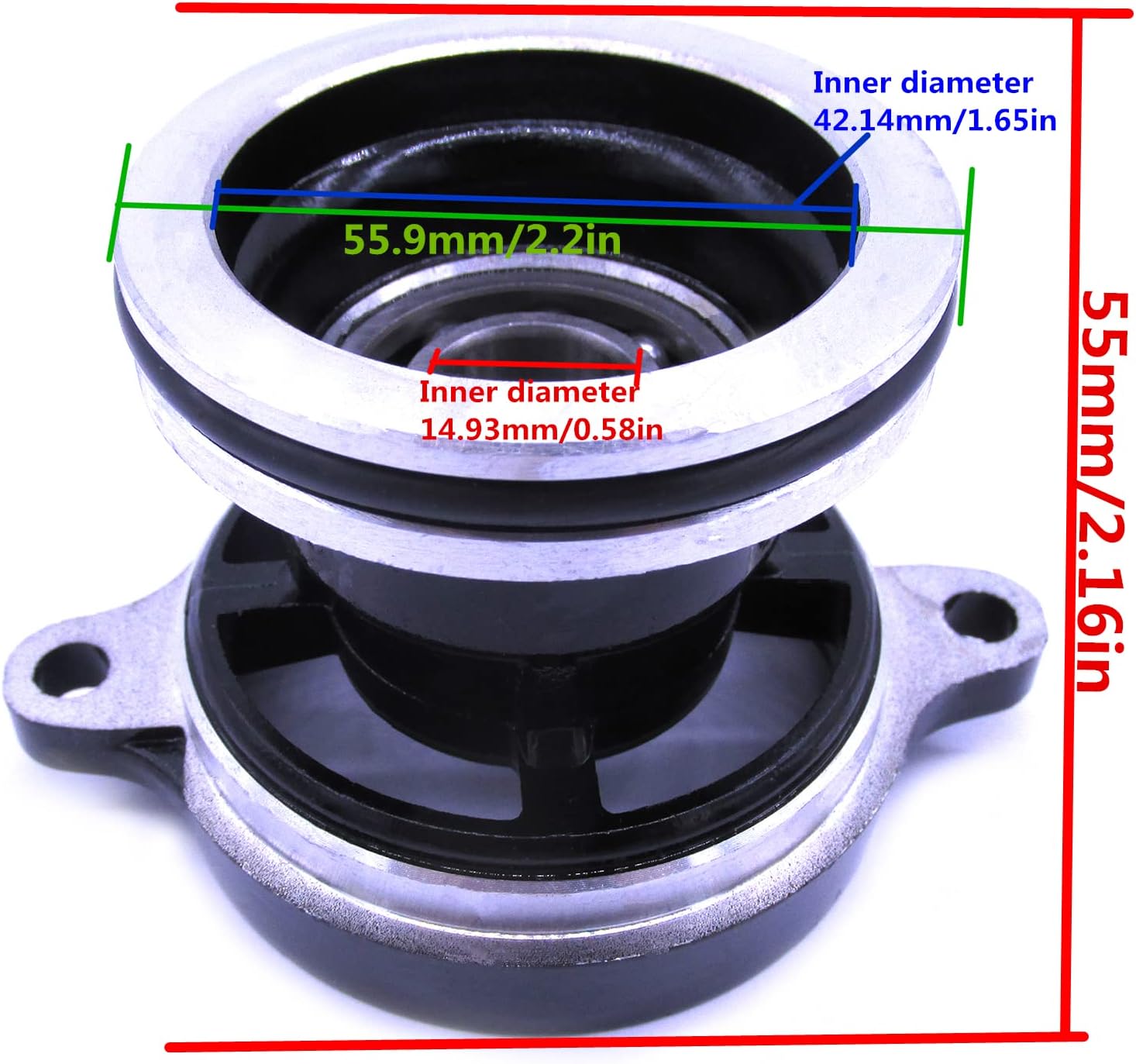 SouthMarine Boat Engine Propeller Shaft Housing Assy with Bearing Ball 825118T for Mercury Marine/for 5040233 5040227 Evinrude Johnson OMC BRP 4HP 5HP 6HP Outboard Motor