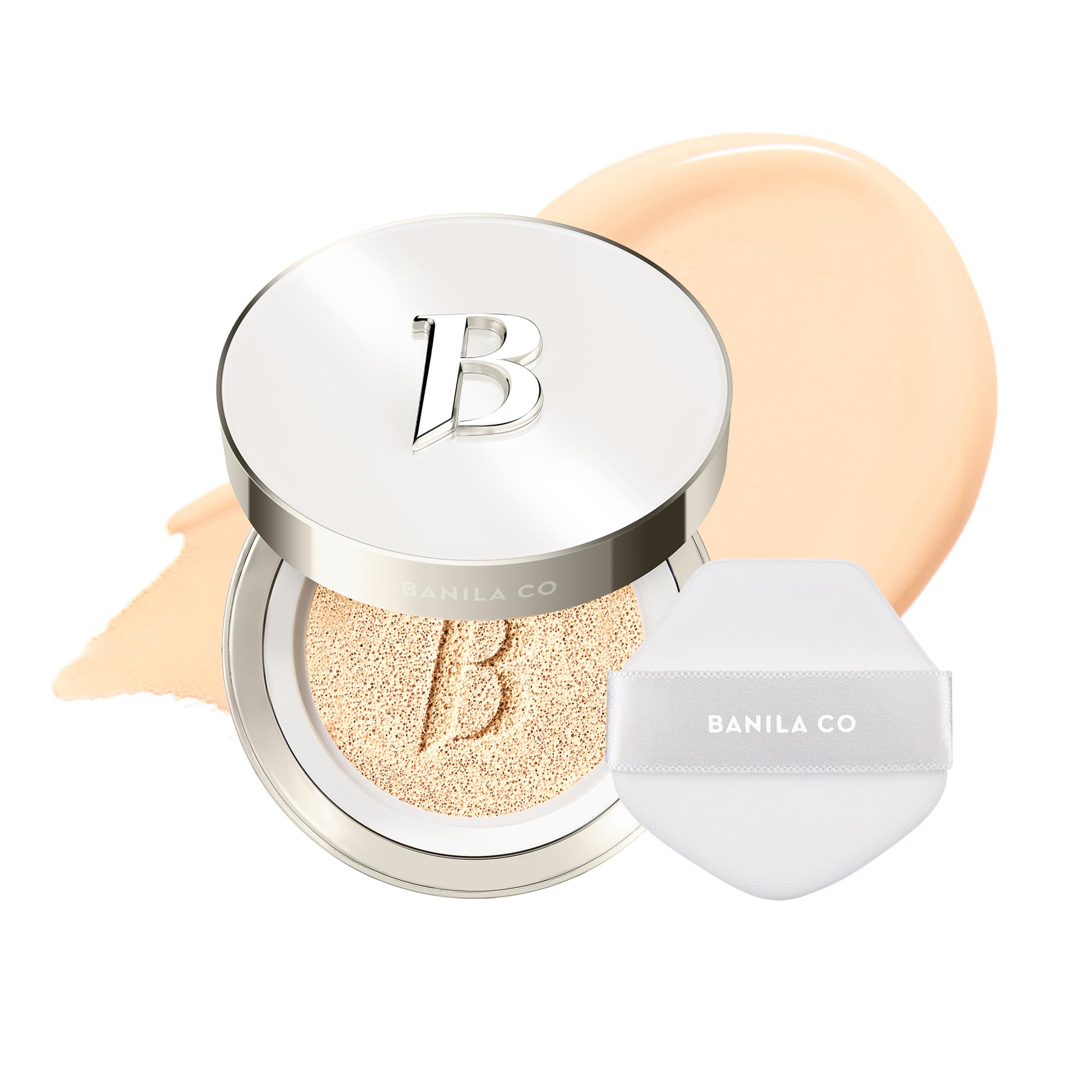 BANILA CO Covericious Ultimate Cover Cushion | Up to 100HR Long-Wear Foundation | 20 Shades for All Skin Tones | Matte & Lightweight Finish | Korean