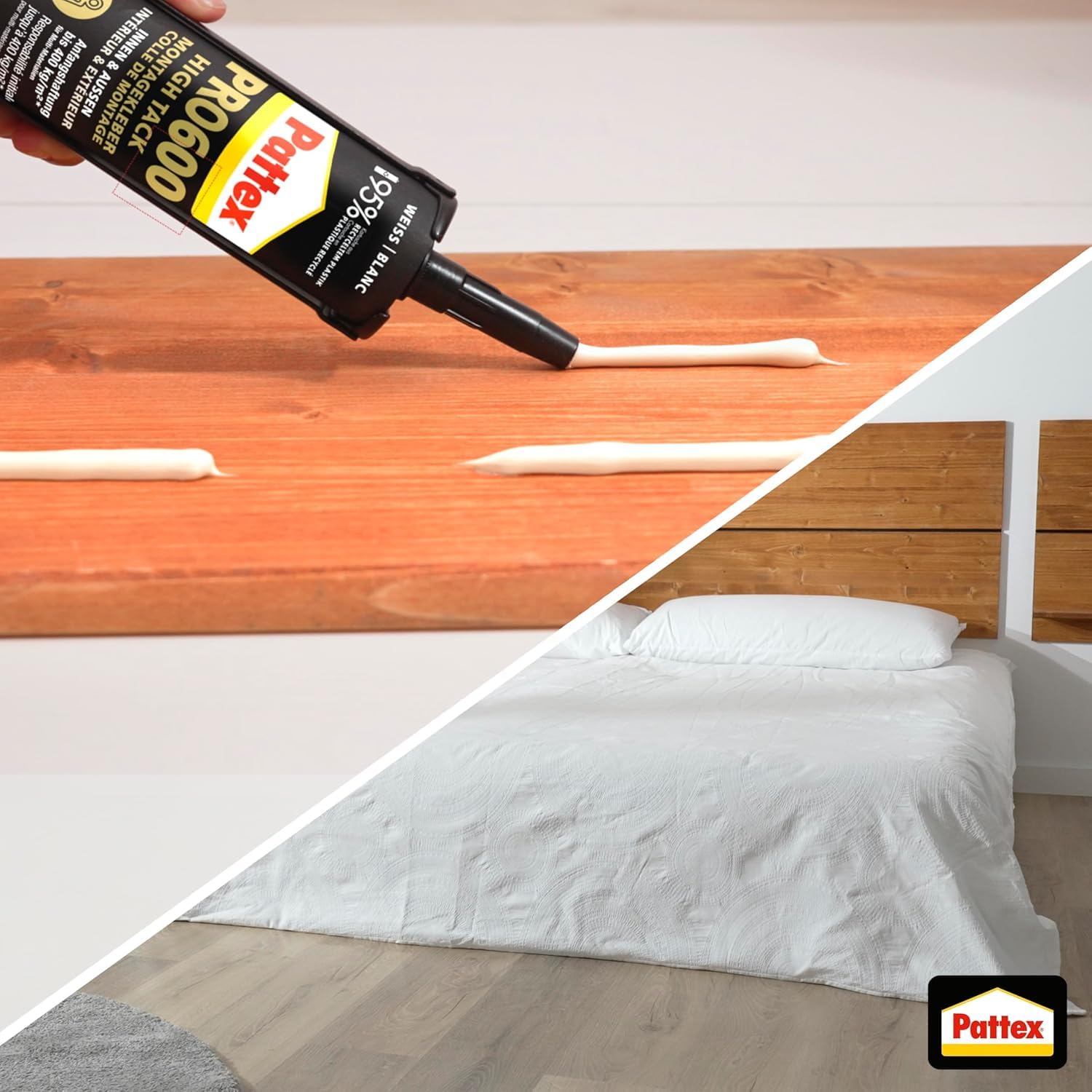 Pattex PRO 600 6er Set | Premium Kleber für extreme Anwendungen – höchste Klebekraft & professionelle Ergebnisse