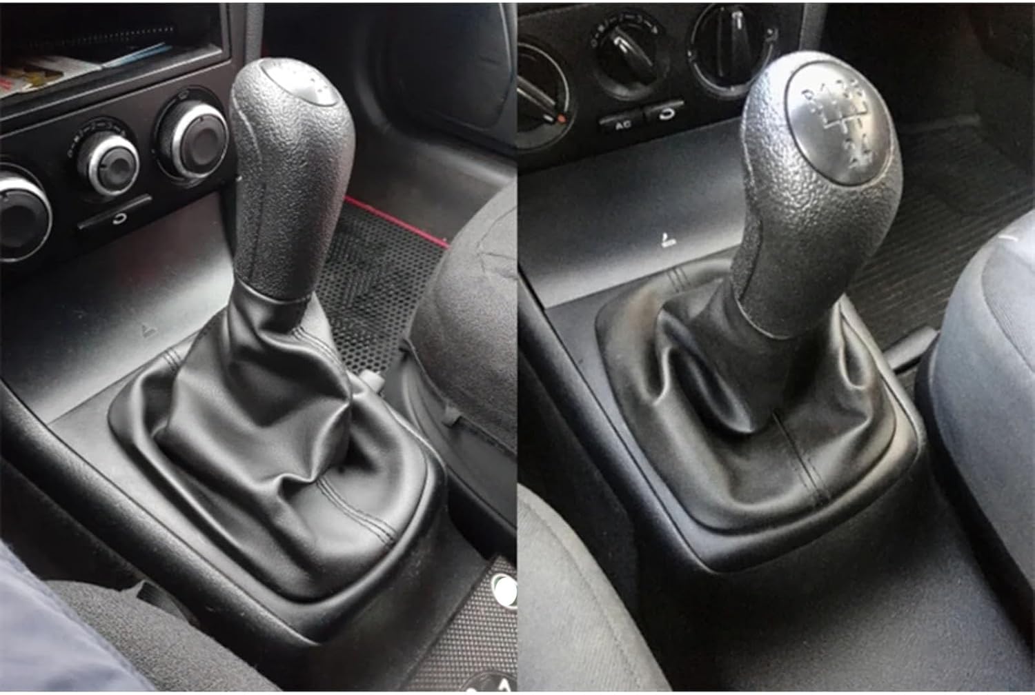 Oulesh Shift Boot for Skoda Octavia A4 1997-2011, Car Gear Stick Shift Knob Gaitor Boot Case