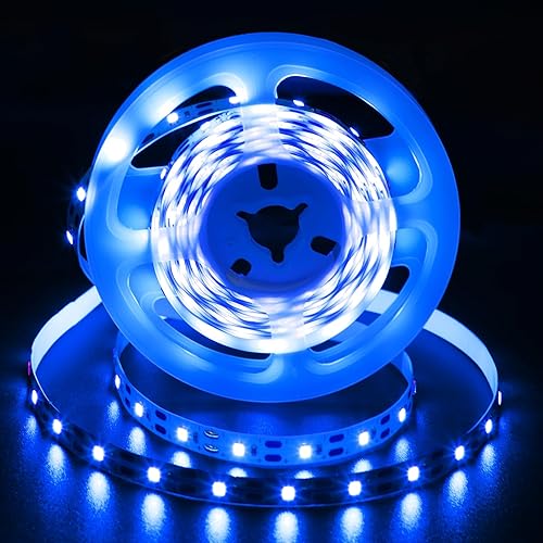 Miniatura 14 de echosari Tira de luces USB 5V, tira de luces LED de 9.8 pies con 180 luces LED cortables, cada 2835 SMD, superbrillante con autoadhesivo DIY para