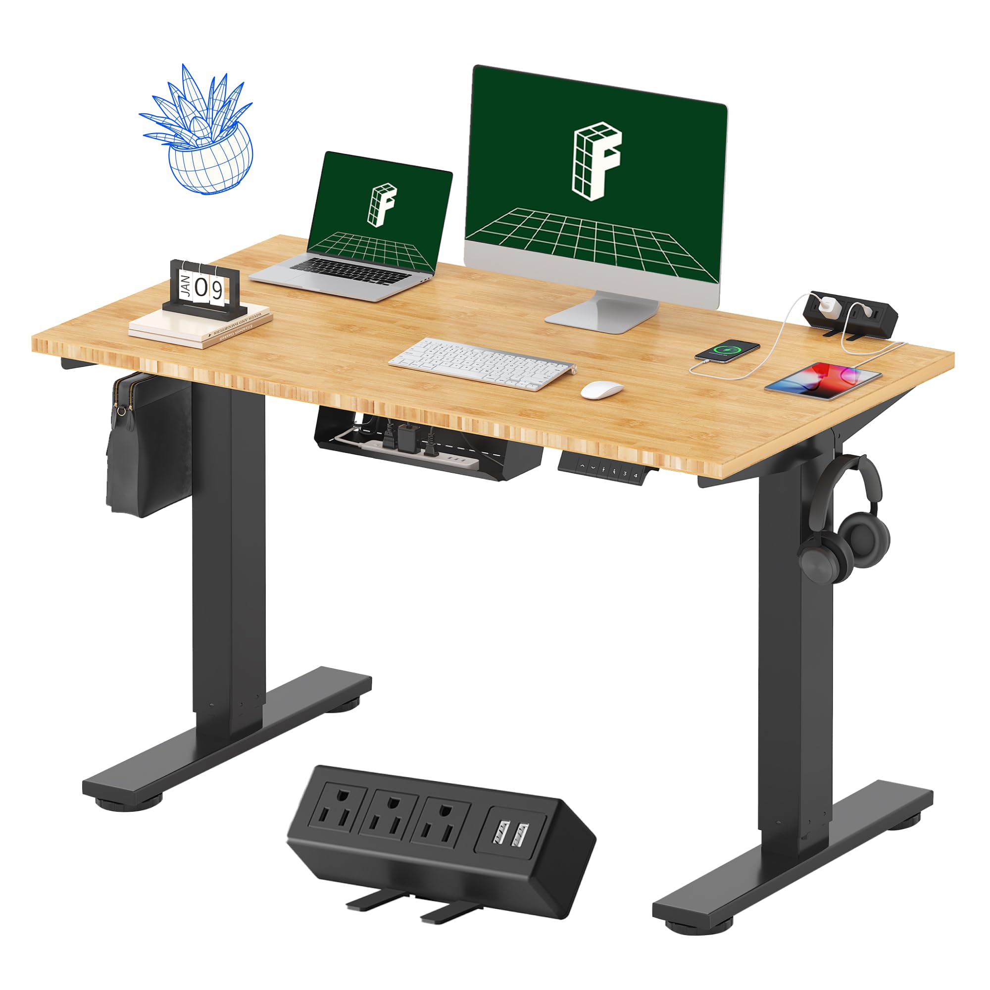 FlexiSpot E2 ブラック Motorized Standing Desk - FlexiSpot E2 Review - YouTube