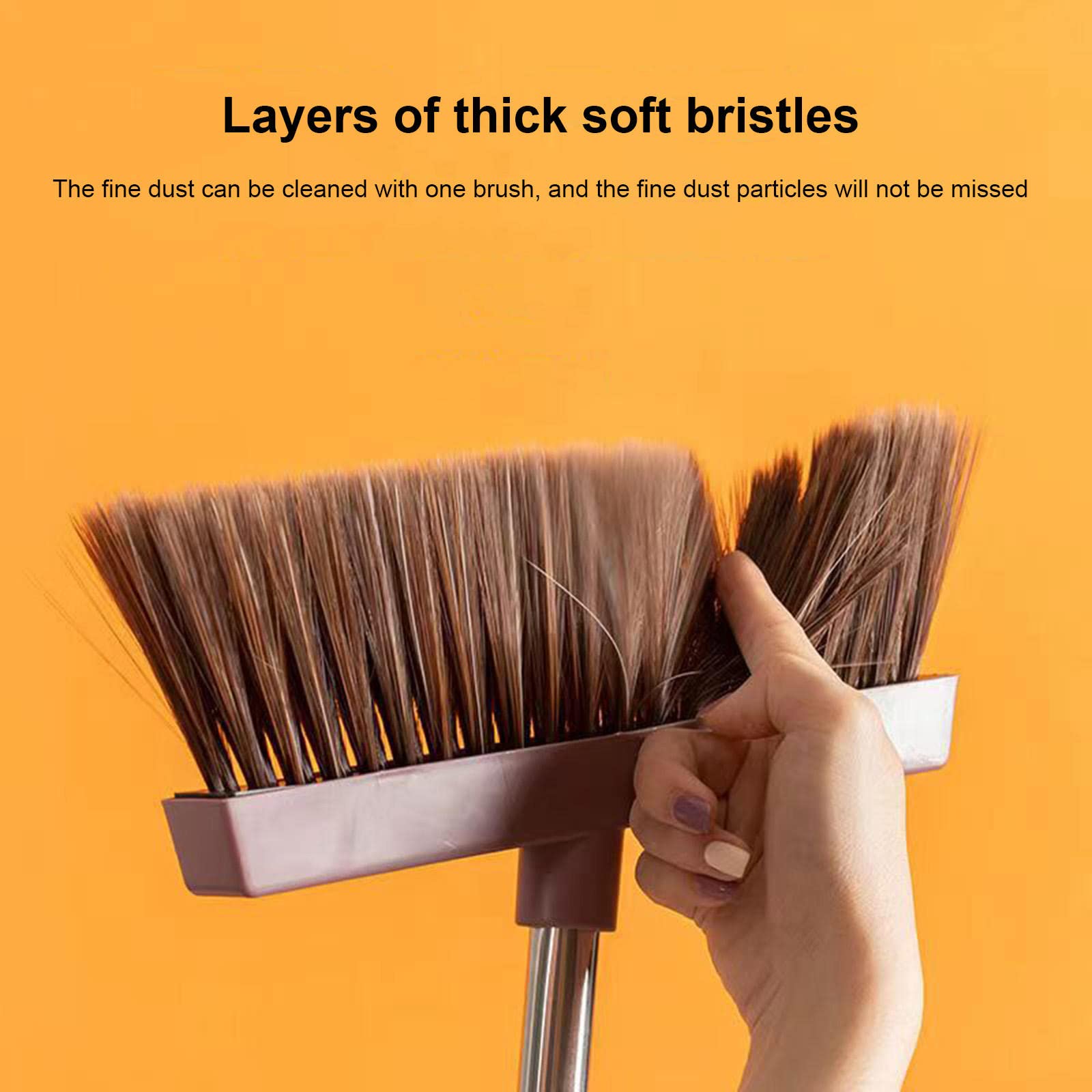 Amazon.co.jp: ほうきとちりとりセット 長いハンドル付き 立ちキッチン