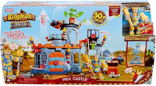 Miniatura 3 de Little Tikes Kingdom Builders - Castillo hexagonal, multicolor