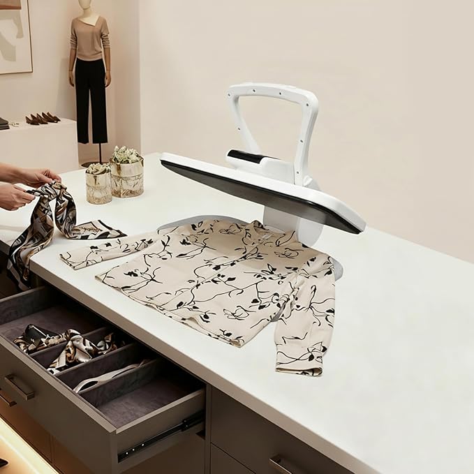 Prensa de Vapor 26" 5 Velocidades para Ropa, Máquina Termofijadora miniatura 7