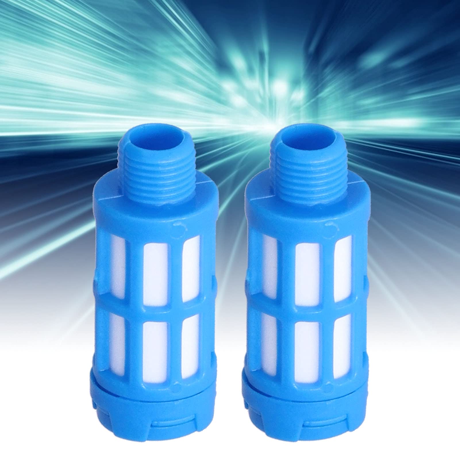 Flat Disc, Type V Pneumatic Exhaust Muffler - 5 Pack - View #7