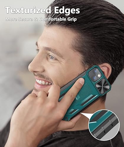 Miniatura 7 de SOiOS Funda para iPhone 16e 2025 Funda para iPhone 13 iPhone14 con soporte  Funda protectora de grado militar a prueba de golpes  TPU duradero