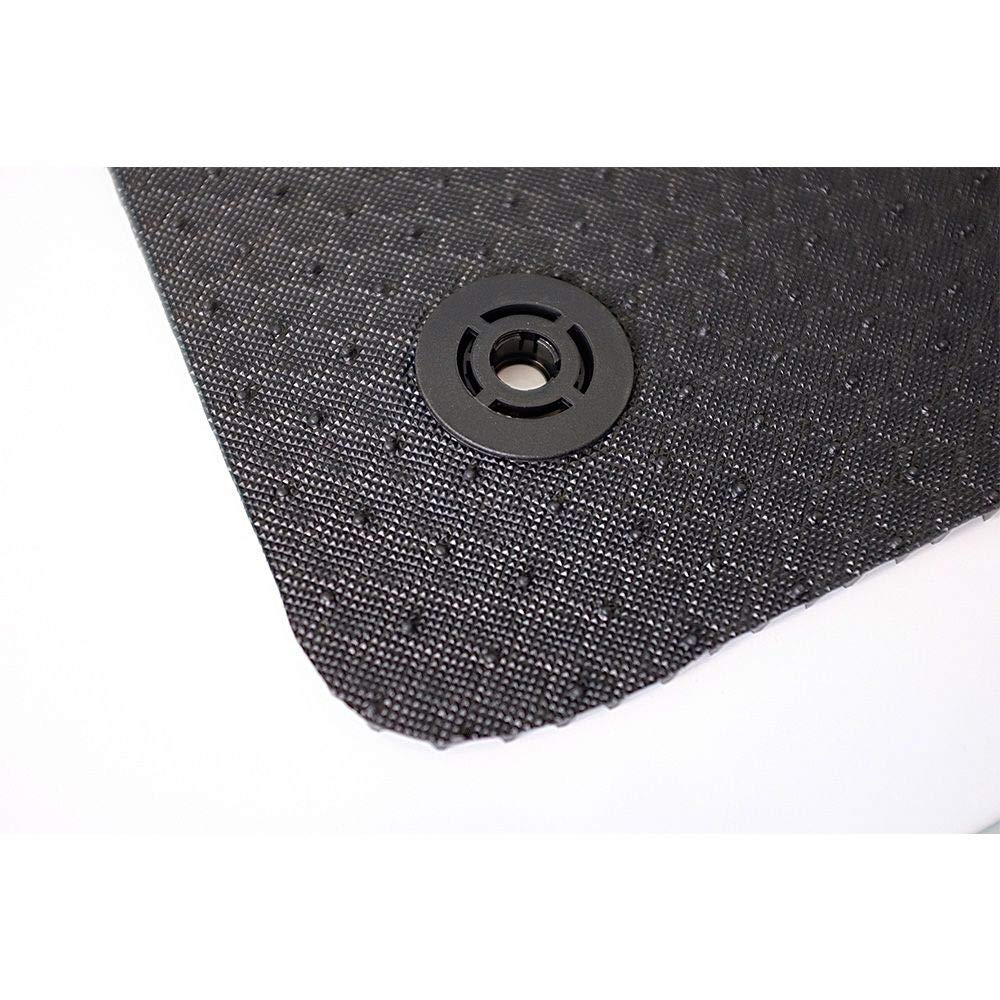 Set Tappeti Auto Nissan Qashqai 1 J10 dal 2006 al 2014 - Moquette Nero